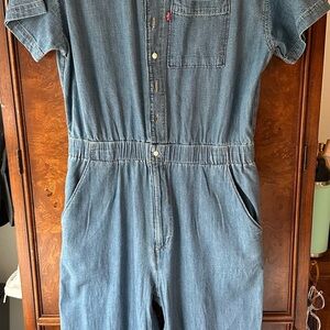 Blue Denim Jumpsuit